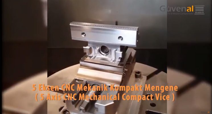 5 Axis Cnc Mechanical Compact Vice